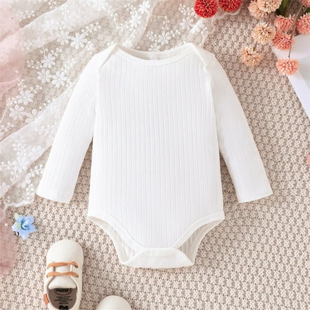 

WERYOUNG Autumn Winter Two Pieces Of Solid Color Tops Baby Shoulder Bag Long Sleeve Tops Jumpsuit Climbing Clothes Toddler Child Infants Streetwear