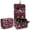 Wine Red, variant on Hanging Toiletry Bag, Waterproof Traveling Toiletries Bag Portable Travel Makeup Pouch Multifunction Travel Bathroom Bag Organizer with Hook