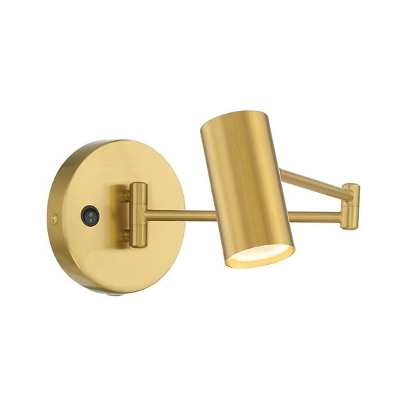 Access Lighting LED Reading Light in Antique Brushed Brass Color