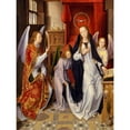 thumbnail image 3 of Memling, Hans 15x18 Black Modern Framed Museum Art Print Titled - The Annunciation, 3 of 5