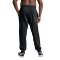 thumbnail image 4 of Champion, Powerblend, Fleece Joggers, Comfortable Sweatpants for Men Reg. or Big, Black Script, XX-Large Tall, 4 of 6