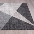 thumbnail image 6 of Luxe Weavers Modern Geometric Gray 8x10 Area Rug, Stain-Resistant Carpet, 6 of 8