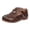 Brown, variant on RotHome Girls Dress Shoes Toddler Mary Janes Flats Perforated Oxford Round Toe Non-Slip Flexible Soft Sole Breathable Lightweight Classic T-Strap Uniform Dressy Footwear
