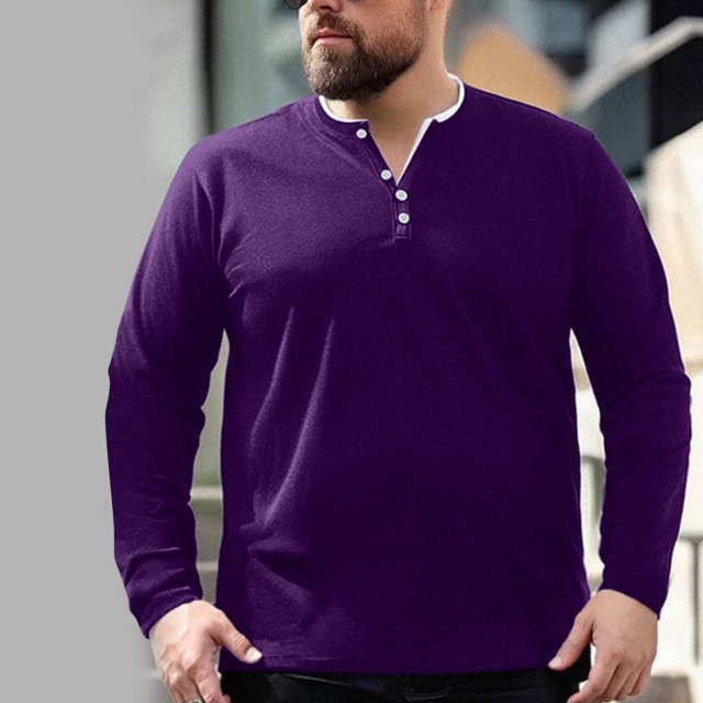 RKSTN Haut à Manches Longues Surdimensionné pour Hommes, Col Rond, Mode Automne