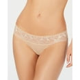 thumbnail image 2 of Calvin Klein Womens Perfectly Fit Perrenial Lace Trim Bikini Beige Bare S, 2 of 3
