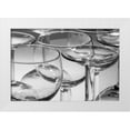 thumbnail image 3 of C. Thomas McNemar 14x11 White Modern Wood Framed Wall Art Titled - Wine Glasses, 3 of 5