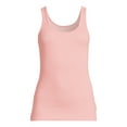 thumbnail image 5 of Time and Tru Women's Rib Tank Top, Sizes XS-XXXL, 5 of 5