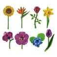thumbnail image 1 of MasteelfCA 8Pcs Mini Simulation Flower Ornaments Sand Table Decoration DIY Accessories, 1 of 7