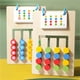 thumbnail image 4 of Puzle Educativo De Madera Para Niños Juego Deslizante De Cuatro Colores Rompecabezas Para El Aprendizaje Temprano Para Niños De 3 Años En Adelante, 4 of 5