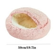 thumbnail image 2 of Winter Warm Pet Sleeping Bag 20"x20" Round Dog Bed Soft Calming Bed for Small Medium Dogs(Pink), 2 of 4