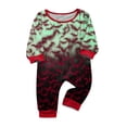 thumbnail image 2 of Racifhz Family Matching Pajamas Set Halloween Printed Loungewear Cozy Long Sleeve Top and Pants Holiday Sleepwear for Family Autumn Fall PJ Sets Halloween Gifts for Adults, 2 of 6