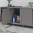 thumbnail image 4 of Camberly Shoe Storage Bench, Graphite Gray, 4 of 9