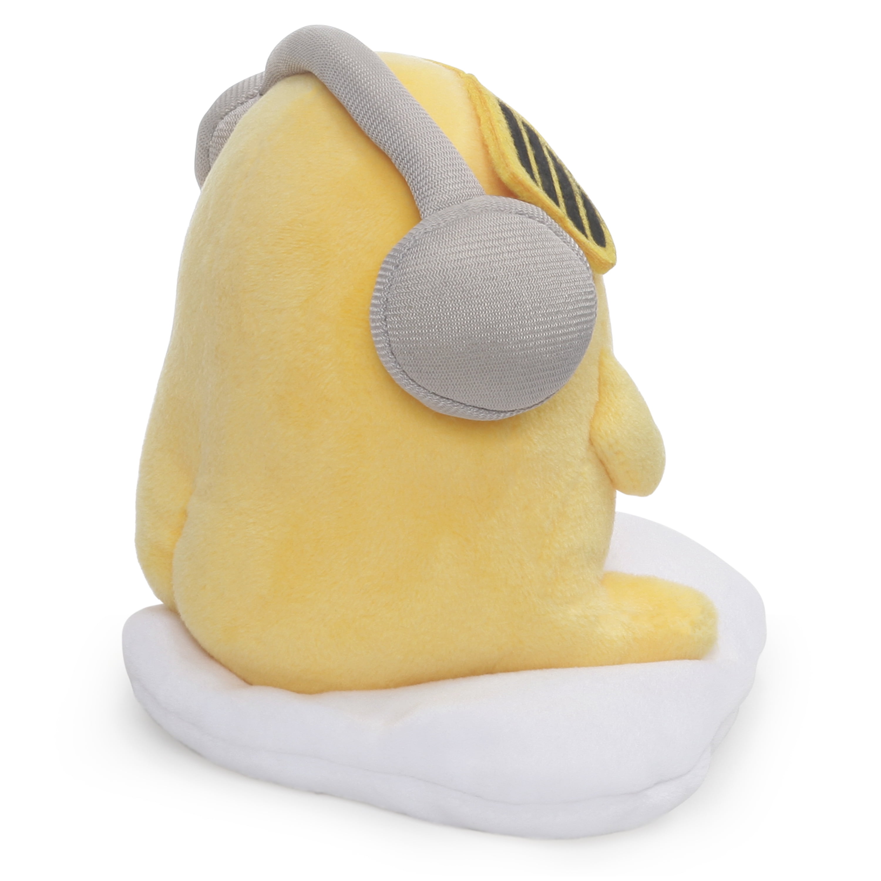 2018 Gund Gudetama Sanrio The Lazy Egg Talking Keychain Plush Doll NEW