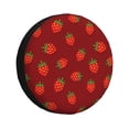 thumbnail image 1 of Fotbe Strawberry Funda de Llanta de Repuesto con Estampado, Engrosada, Ajuste Universal para Jeep, Remolque, RV, SUV, Camión-16 inch, 1 of 6