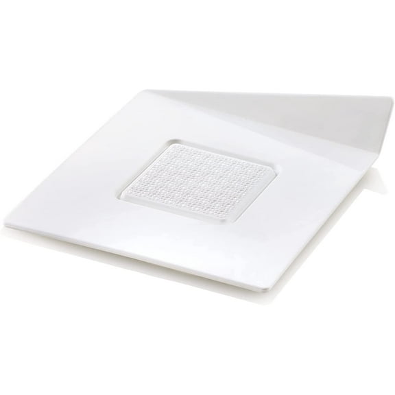Silikomart Square Plastic Tray 3.26" x 3.26" x 0.74" High - 100 Pieces White
