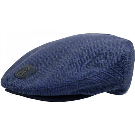 

Irish Tweed Flat Cap Trinity College Campanile Dublin Vintage Driving Hat