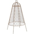 thumbnail image 2 of Set of Six Panacea 83280 Rustic Wire Garden Cloches, 20" H Each, 2 of 9