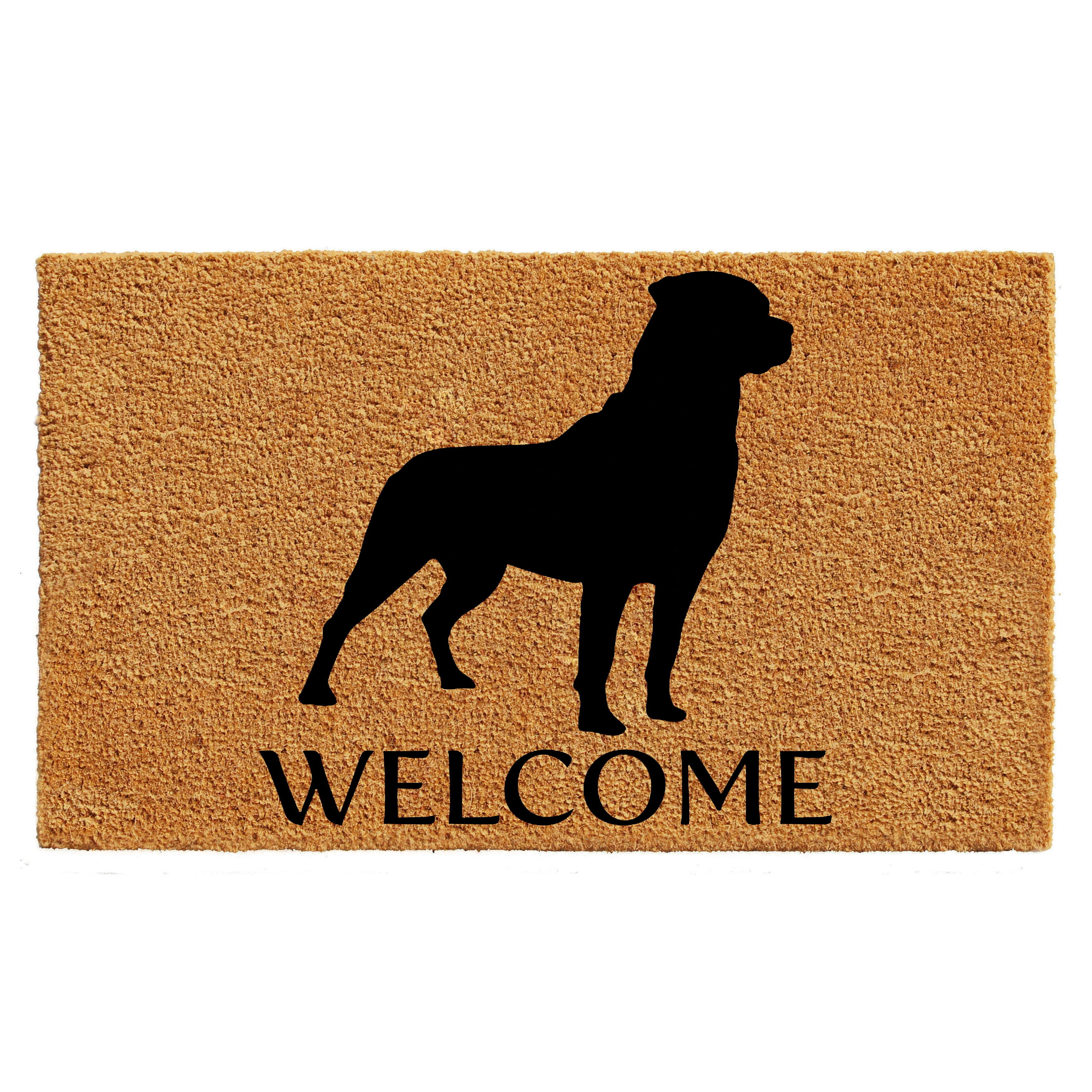 Calloway Mills Rottweiler Outdoor Doormat 24" x 36"