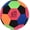 Power Red, variant on Size 4 Soft Fabric Soccer Ball Safe Silent Indoor Ball for Youth, Lightweight House  Ball for Dribbling & Juggling at (Deflated)