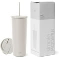 thumbnail image 1 of Vaso Simple Modern Classic de 710 ml con tapa con pajita y tapa abatible, 1 of 6
