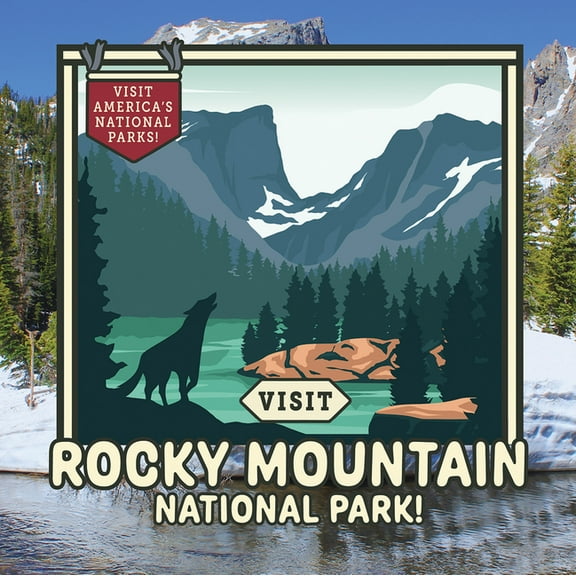 Visit America's National Parks! Visit Rocky Mountain National Park!, (Hardcover)