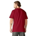 thumbnail image 2 of Dickies Men's Heavyweight Short Sleeve Pocket T-Shirt, English Red, S, 2 of 5