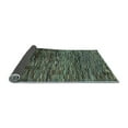 thumbnail image 2 of Ahgly Company Indoor Square Abstract Light Blue Modern Area Rugs, 3' Square, 2 of 4