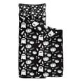 thumbnail image 2 of Halloween Ghost Pumpkin Pattern Toddler Nap Mats for Kids Preschool,50"x20" Sleeping Mat Bag or Kids,Toddler Sleeping Bag,Toddler Nap Mat or Daycare, 2 of 6