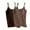 Brown (2PC), variant on 2PC Tank Tops for Women with Built in Bras Sleeveless Comfy Yoga Workout Sports Cami Shirts Activewear for Women