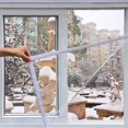 thumbnail image 1 of HLONK Window Insulation Kit Transparent Easy to Open Plastic Window Wrap for Bedroom Living Room Windows, 1 of 5
