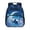 Blue Moon Panda Print, variant on Galaxy Rainbow Cat Kids Backpack for Girls 3-6, Water Resistant 13.5 Inch Breathable Preschool School Bag, Lightweight Padded Toddler Bookbag for Kindergarten Travel
