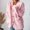 Pink, variant on DAFPZW Women's Cardigan Sweaters 2025 Fall Fashion Button Down Cable Knit Chunky Winter Warm Clothing Outerwear Coats