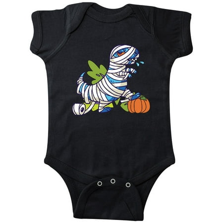

Inktastic Halloween Dinosaur Mummy Gift Baby Boy or Baby Girl Bodysuit