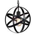 thumbnail image 1 of Zootealy Vintage Industrial Plug-In Pendant Light with Adjustable Rings Lampshade - Easy Installation and Flexible Hanging Chain for Kitchen, Dining Room, US Plug, Max. 60W E26 Bulb Power, 1 of 6