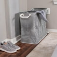 thumbnail image 2 of BIRDROCK HOME Collapsible Double Laundry Hamper Basket, 2 of 5