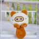 thumbnail image 4 of LLavero de Animal de peluche suave Kawaii para niños, colgante de coche, bolsa de felpa, DIY baratija, juguetes de animales de peluche, 1 unidad, 4 of 5