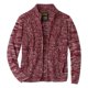 thumbnail image 1 of Atlas For Men - Chaqueta de Punto Trenzado para Hombre (Burdeos), 1 of 2