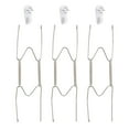 thumbnail image 1 of Unique Bargains 3Pack Plate Hanger, 8 Inch Stainless Steel Invisible Wall Plate Hangers for Decorative Plates, Silver, 1 of 6