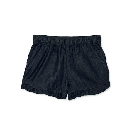 

Garanimals Baby Girls Ruffle Denim Shorts Sizes 0-24 Months