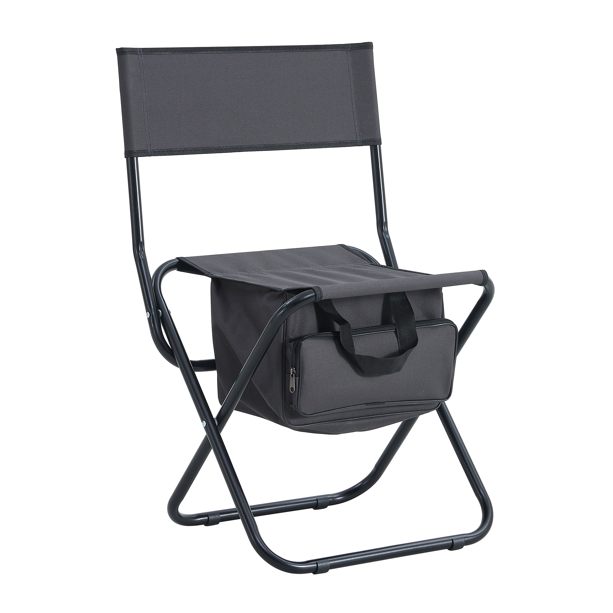MAYEERTY 2-Piece Folding Outdoor Chair with Storage Bag