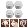 thumbnail image 2 of Troglfold door lock cover 4pcs Safety Door Knob Covers Childproof Locks Pinch Guard Furniture Stopper,2.56"X2.56"X2.17", 2 of 10