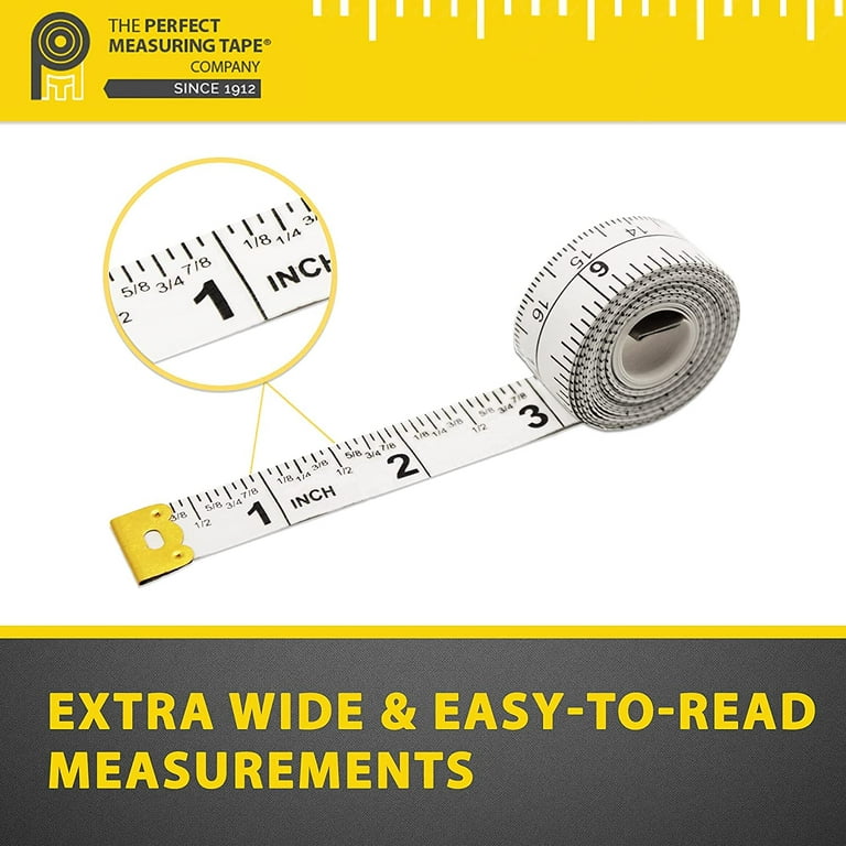 Medline Cloth Measuring Tapes, Retractable, Dual Sided with Inches and  Centimeters, Round, 72 (Pack of 6): : Tools & Home Improvement