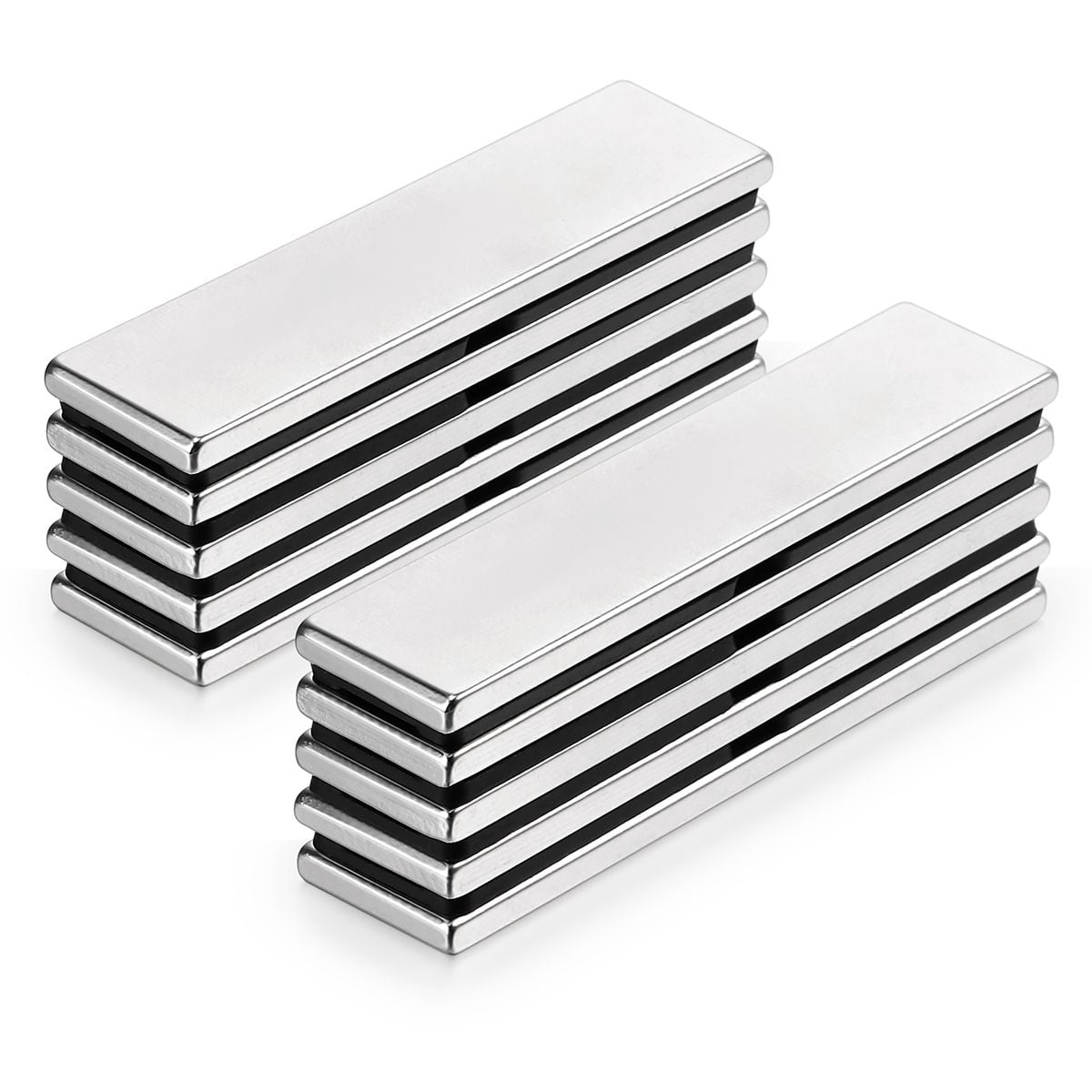 Pack of 1 60mm x 12mm x 5mm Extra Thick Strong Neo Neodymium Block Bar Magnet 
