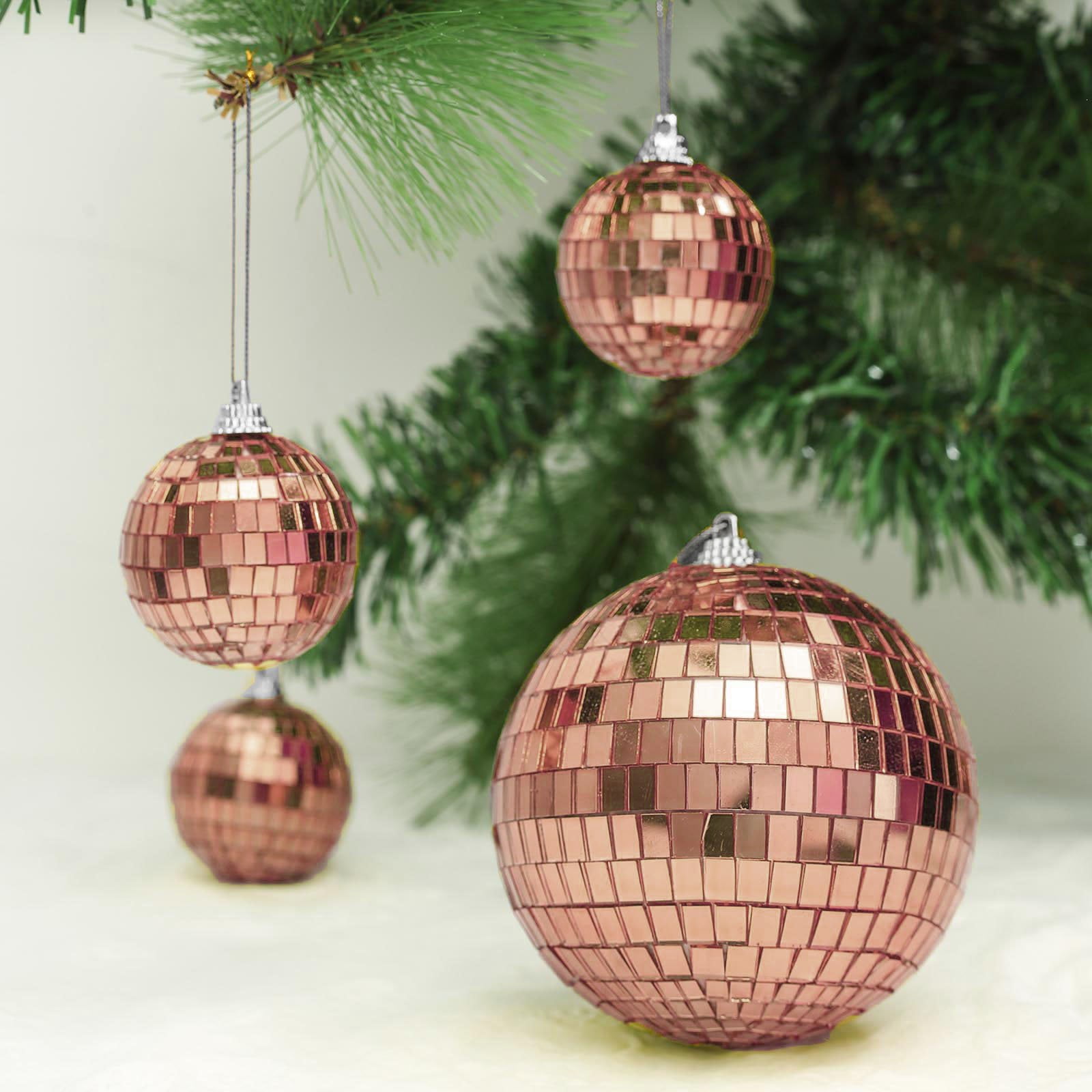 Gingerbread Faces Glitter Plastic Christmas Tree Ornaments Home Decor 4.5" 4 Gingerbread Faces Glitter Plastic Christmas Tree Ornaments Home Decor 4.5" 4