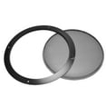 thumbnail image 4 of Unique Bargains Speaker Grill Cover 8 Inch 225mm Mesh Decorative Circle Subwoofer Protector Black 2pcs, 4 of 6