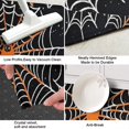 thumbnail image 3 of Halloween Spider Webs with Orange Spiders Kitchen Rug Mat,Kitchen Runner Rugs Non Skid Washable,Decorative Kitchen Floor Mats for Kitchen,Sink,Laundry,17"X47", 3 of 5
