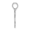 thumbnail image 2 of Auriga Fine Jewelry 925 Sterling Silver Key Heart Top Pendant (L14.3mm, W- 0mm) for Women, 2 of 6