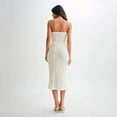 thumbnail image 3 of Strapless Crochet Midi Dress (S, FrostyGreen), 3 of 8