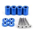 thumbnail image 1 of Bonnet Évent Kit, Aluminium Alliage Bonnet Risers Racing Voiture Accessoires Capot Évent Espaceur Résultats Impressionnants, 1 of 8