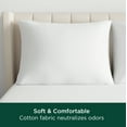 thumbnail image 6 of AllerEase Cotton Fresh Pillow Cover Protector, King - Zippered, Allergen Barrier Fabric, 6 of 8